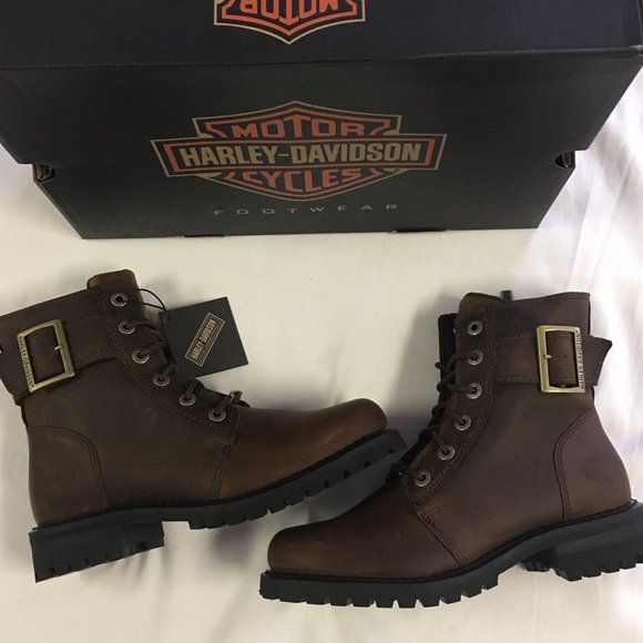 Last pair! Size 8.5 Harley Davidson Rustic Brown - Picture 8 of 8